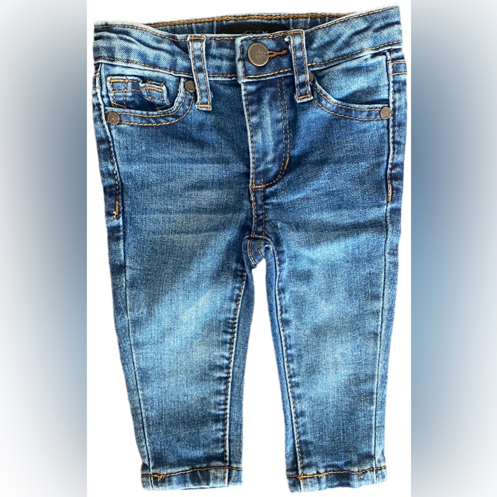 Joes Jeans Baby Girls 6 Months Blue Denim Skinny Worn Once EUC Designer 6M